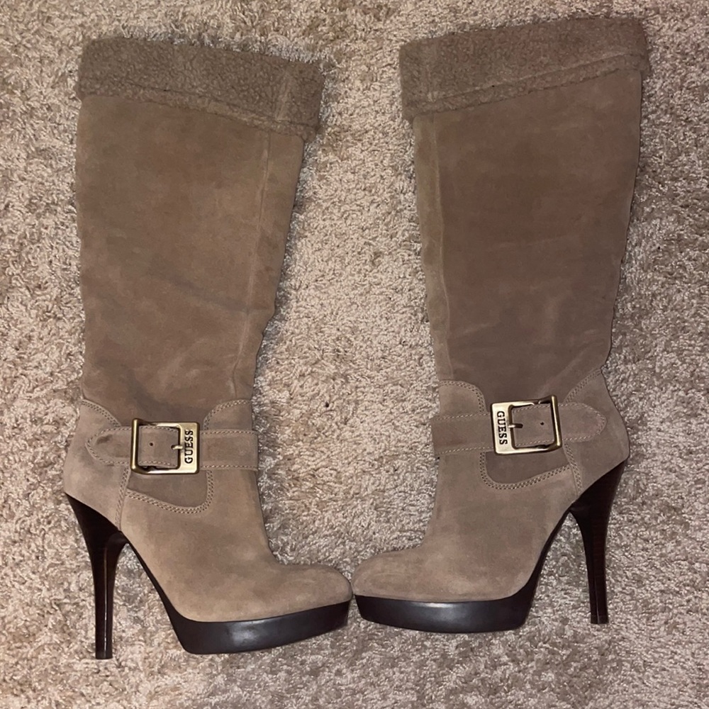 Guess knee boots